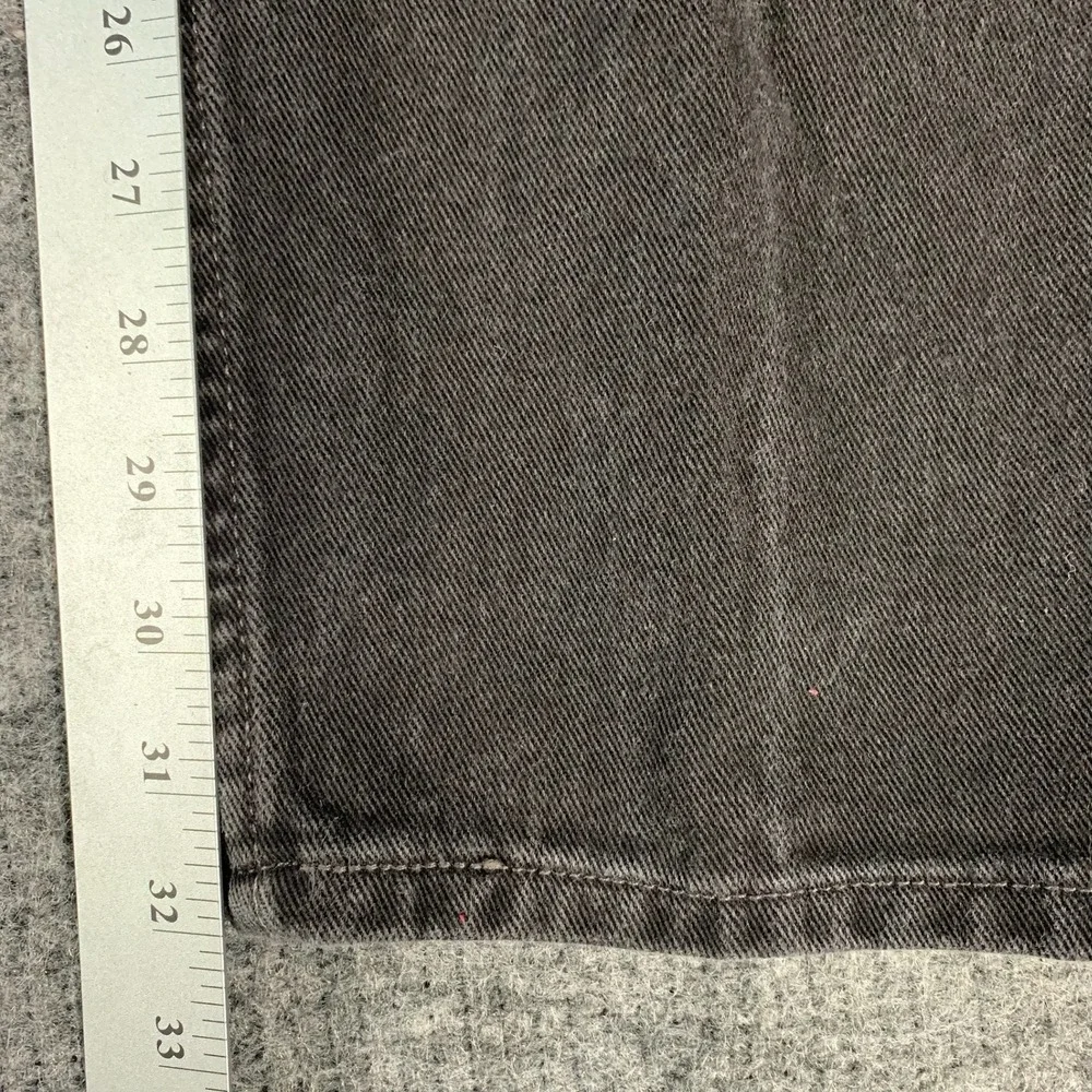 VTG Levis 505 Jeans Mens 34 Fits 32x32 Black Regular Straight Leg Fit Denim Y2K